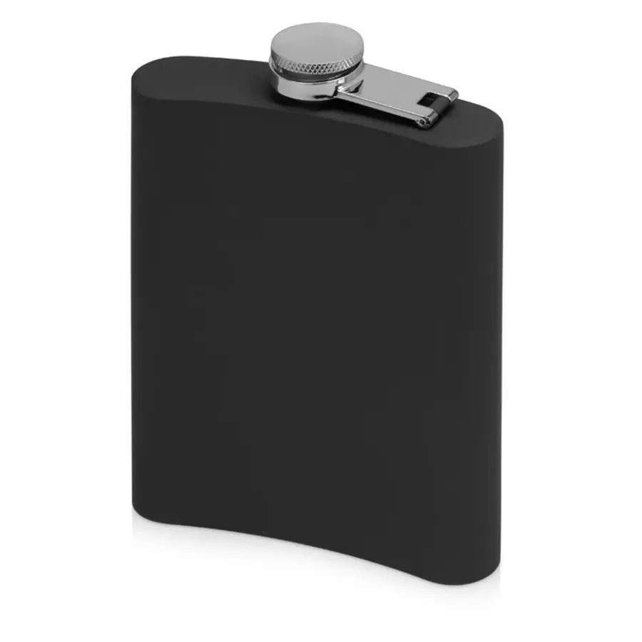 Фляжка Remarque soft-touch, черная — фото 2