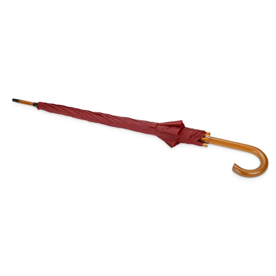 Зонт-трость «Радуга», бордовый — фото 3
