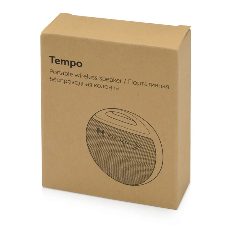 Портативная колонка Tempo, белая — фото 4