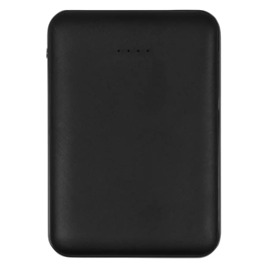 Портативное зарядное устройство Evolt Grind, 5000 mAh, черное — фото 5
