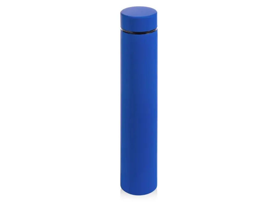 Термос Waterline Scout soft-touch, синий — фото 1