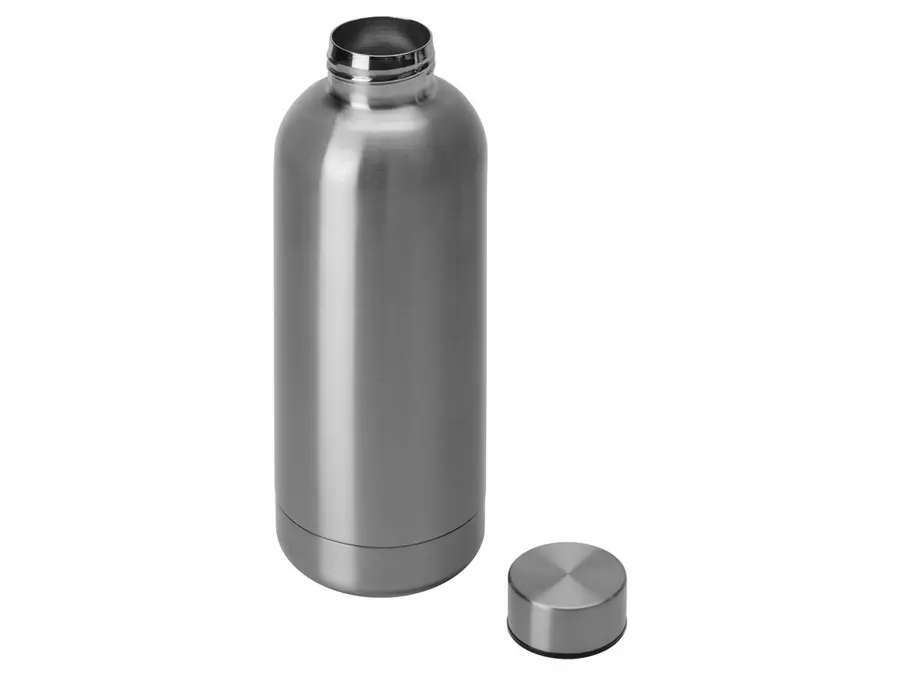 Вакуумная термобутылка с медной изоляцией Waterline Cask, серебристая — фото 2