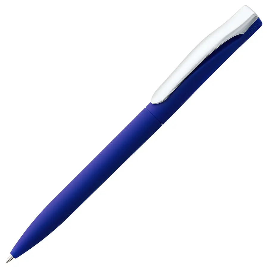 Ручка шариковая Pin Soft Touch, синяя — фото 1