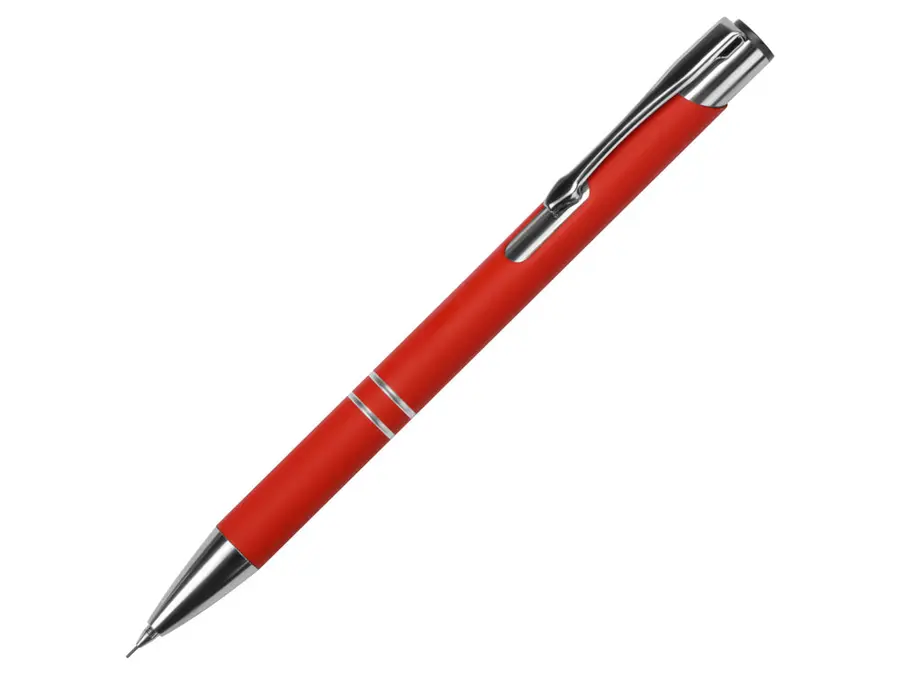 Карандаш механический Legend Pencil soft-touch, красный — фото 1