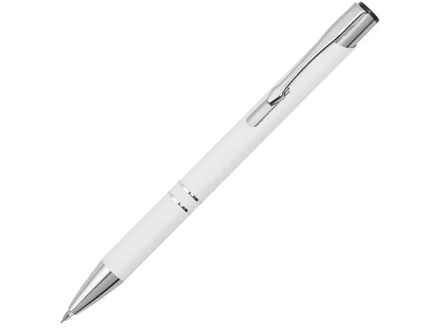 Карандаш механический Legend Pencil soft-touch, белый — фото 1