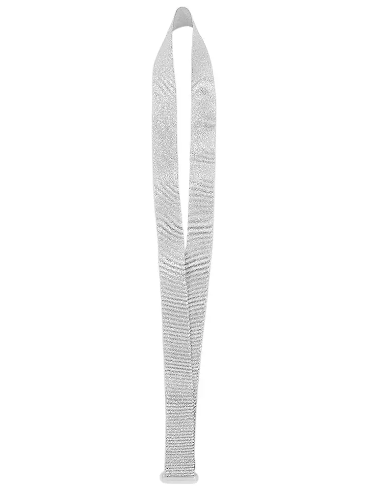 Лента для медали с пряжкой Ribbon, серебро — фото 1