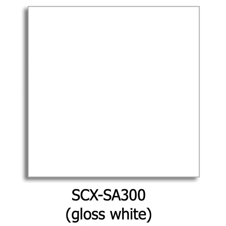 Металл для сублимации White Gloss (Белый глянцевый) 0,55 мм., лист 610х305 мм — фото 2