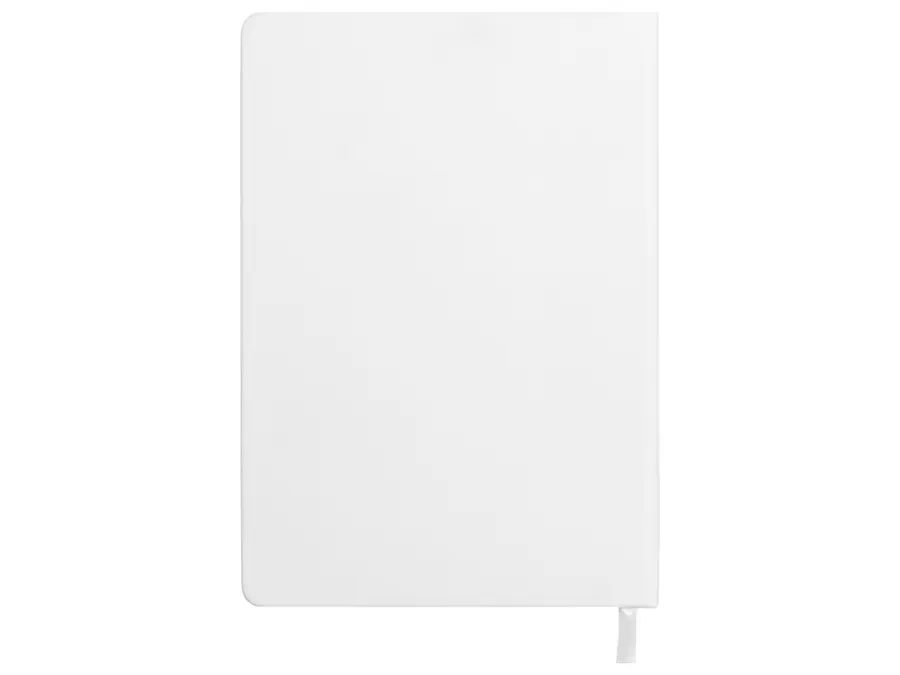 Блокнот А5 Magnet soft-touch с магнитным держателем для ручки, белый — фото 5