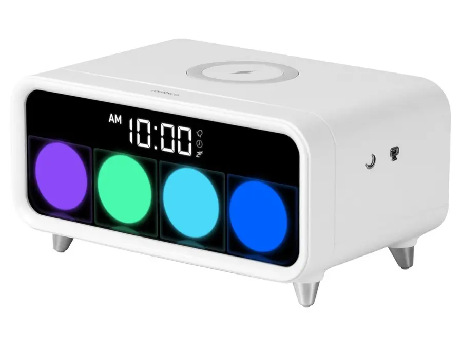 Часы с беспроводным зарядным устройством ROMBICA Timebox 1 — фото 1