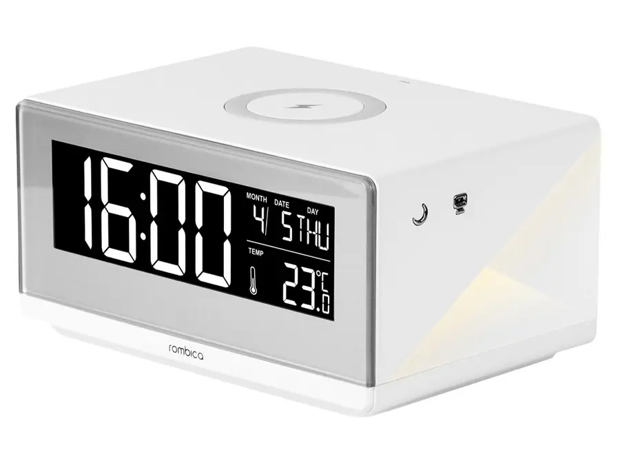 Часы с беспроводным зарядным устройством ROMBICA Timebox 2 — фото 1