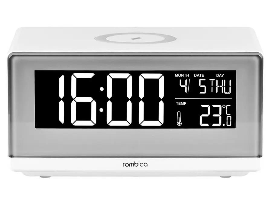 Часы с беспроводным зарядным устройством ROMBICA Timebox 2 — фото 2
