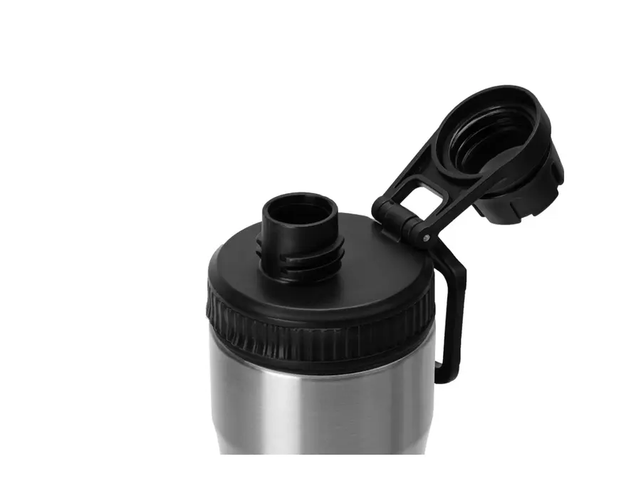 Бутылка для воды из стали Waterline Supply 850 мл, серебро — фото 3