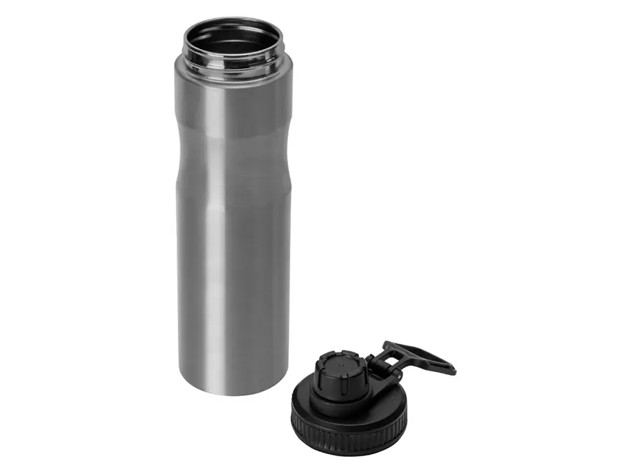 Бутылка для воды из стали Waterline Supply 850 мл, серебро — фото 4