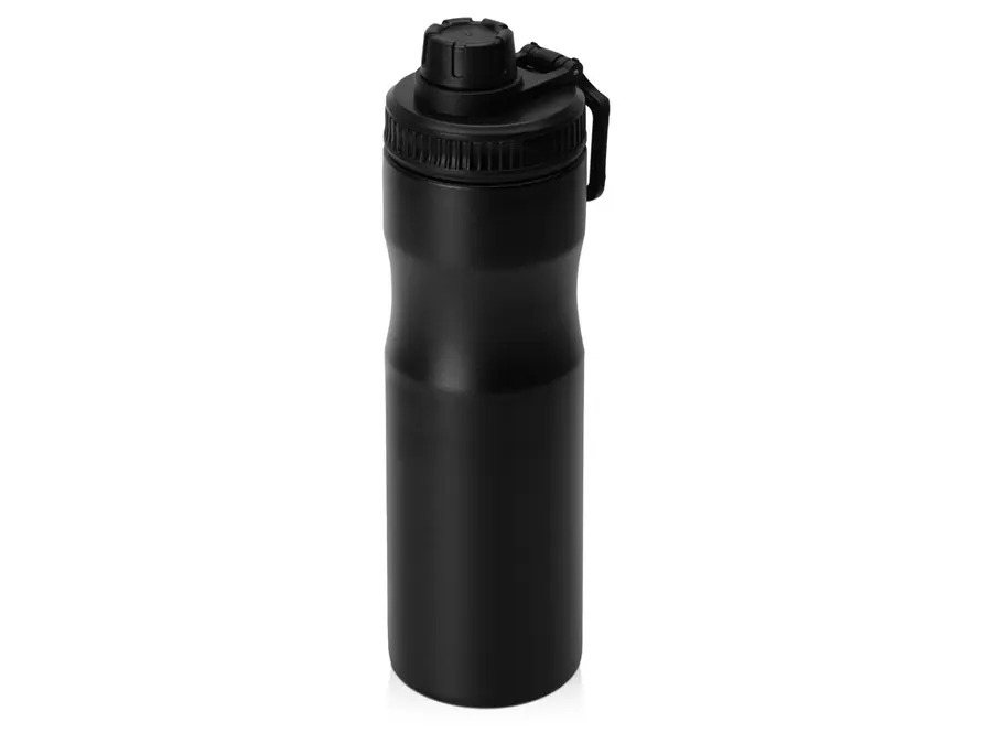 Бутылка для воды из стали Waterline Supply 850 мл, черная — фото 1