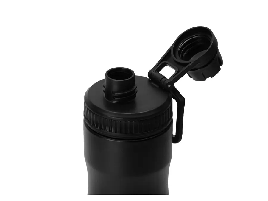 Бутылка для воды из стали Waterline Supply 850 мл, черная — фото 3