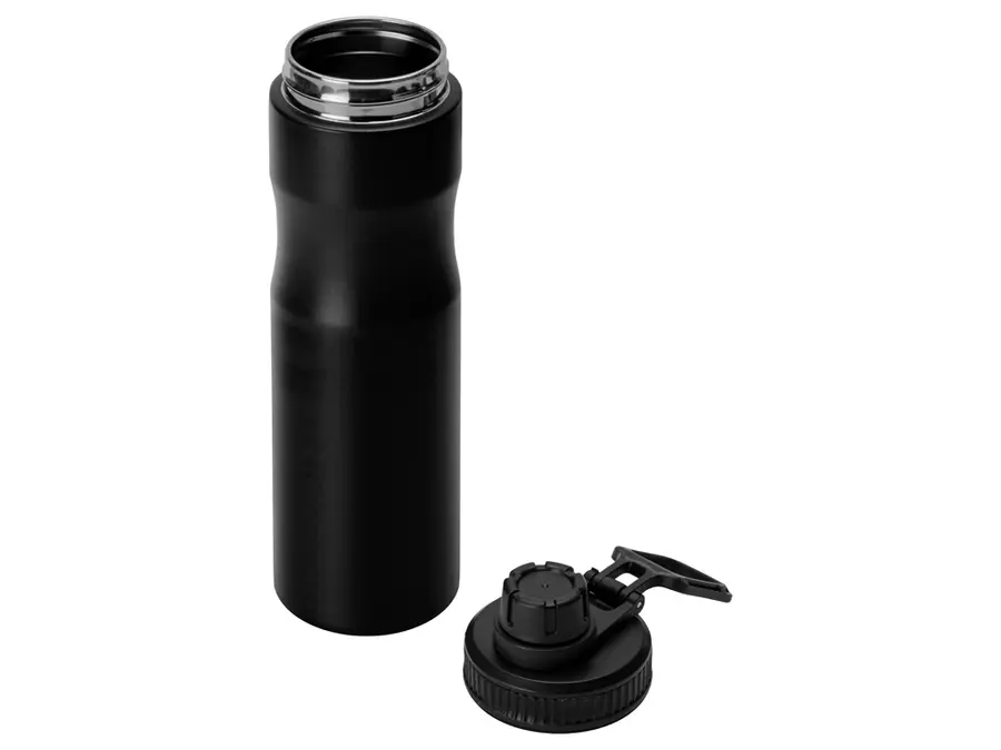 Бутылка для воды из стали Waterline Supply 850 мл, черная — фото 4