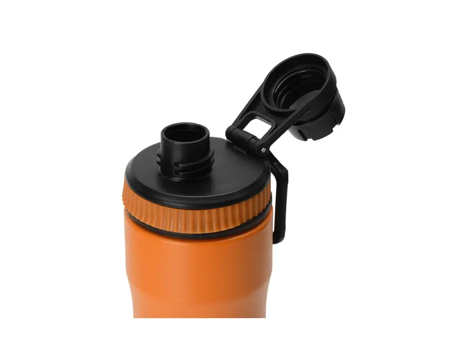 Бутылка для воды из стали Waterline Supply 850 мл, оранжевая — фото 3