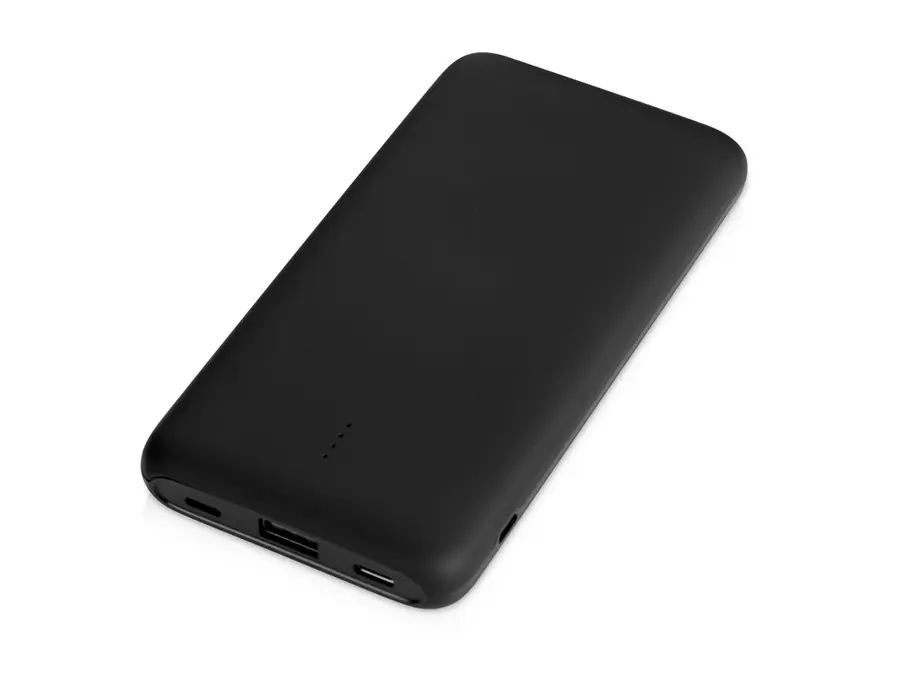 Внешний беспроводной аккумулятор с подсветкой лого Evolt Reserve X, 8000 mAh, черный — фото 1
