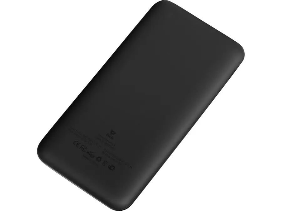 Внешний беспроводной аккумулятор с подсветкой лого Evolt Reserve X, 8000 mAh, черный — фото 4