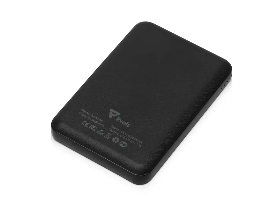 Беспроводной внешний аккумулятор Evolt Grind Air, 5000 mAh — фото 2