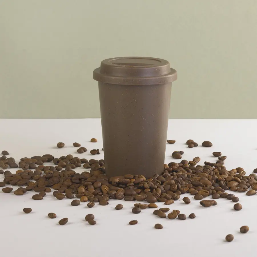 Стакан Natural coffee 450 мл, коричневый — фото 3
