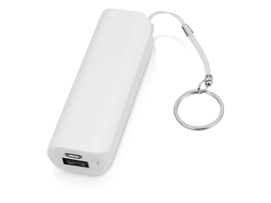 Внешний аккумулятор Basis, 2000 mAh, белое — фото 1