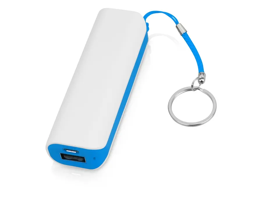 Внешний аккумулятор Basis, 2000 mAh, голубое — фото 1