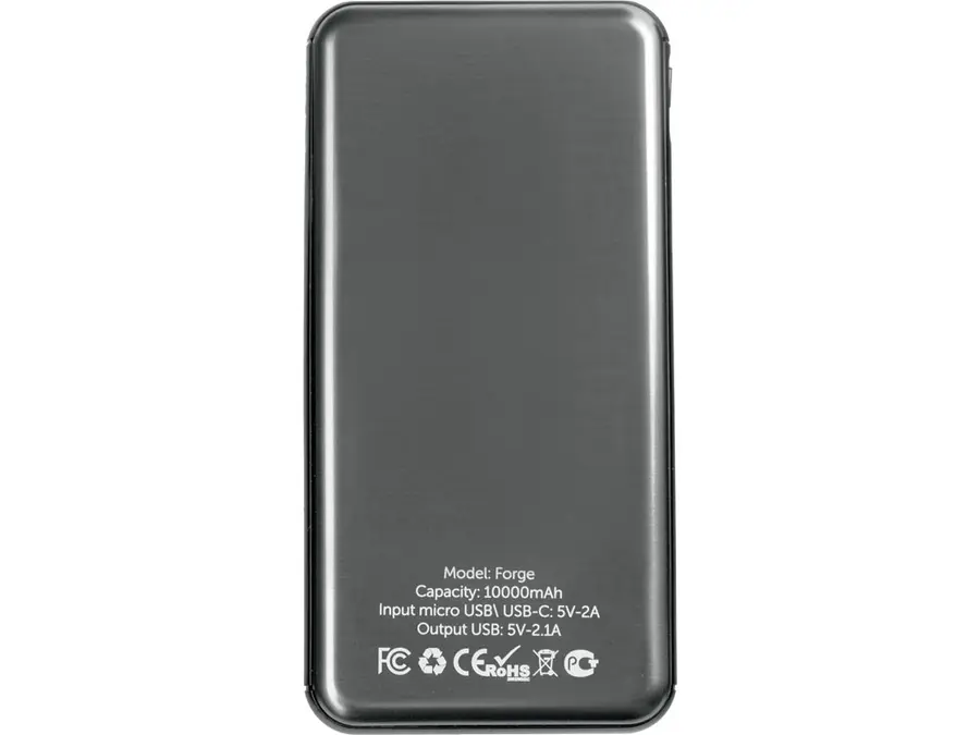 Внешний аккумулятор Evolt Forge ver. 2 , 10000 mAh, серебристый — фото 3