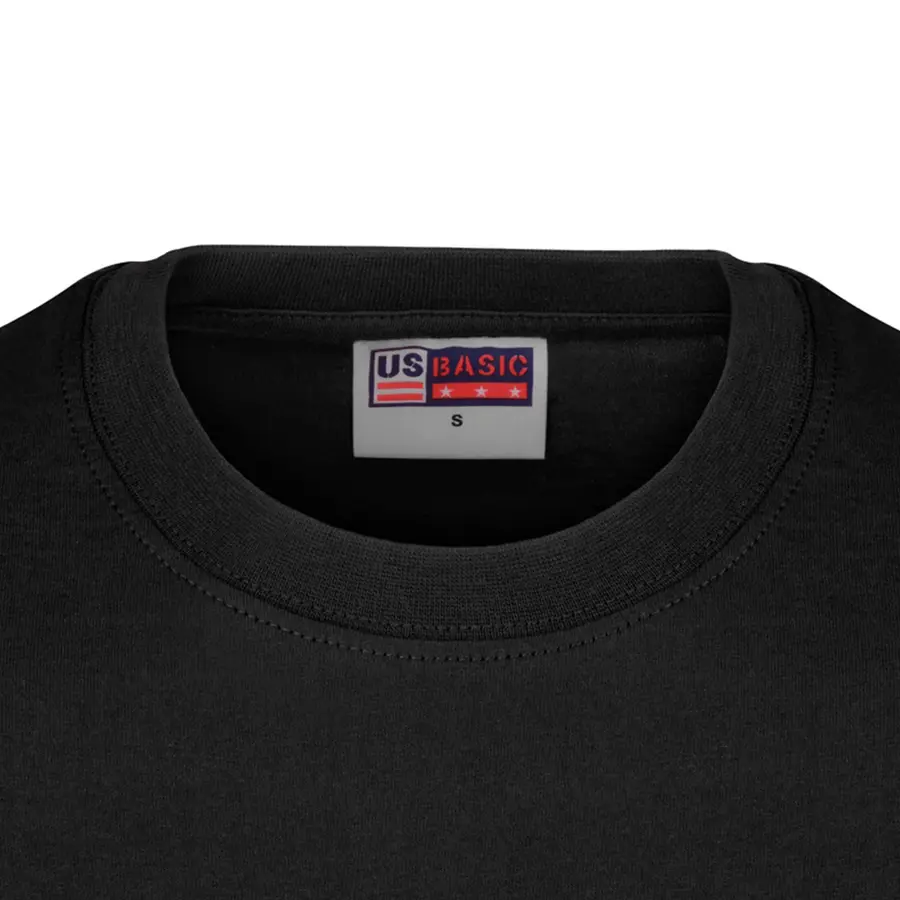 Футболка US BASIC Super club, черная — фото 4