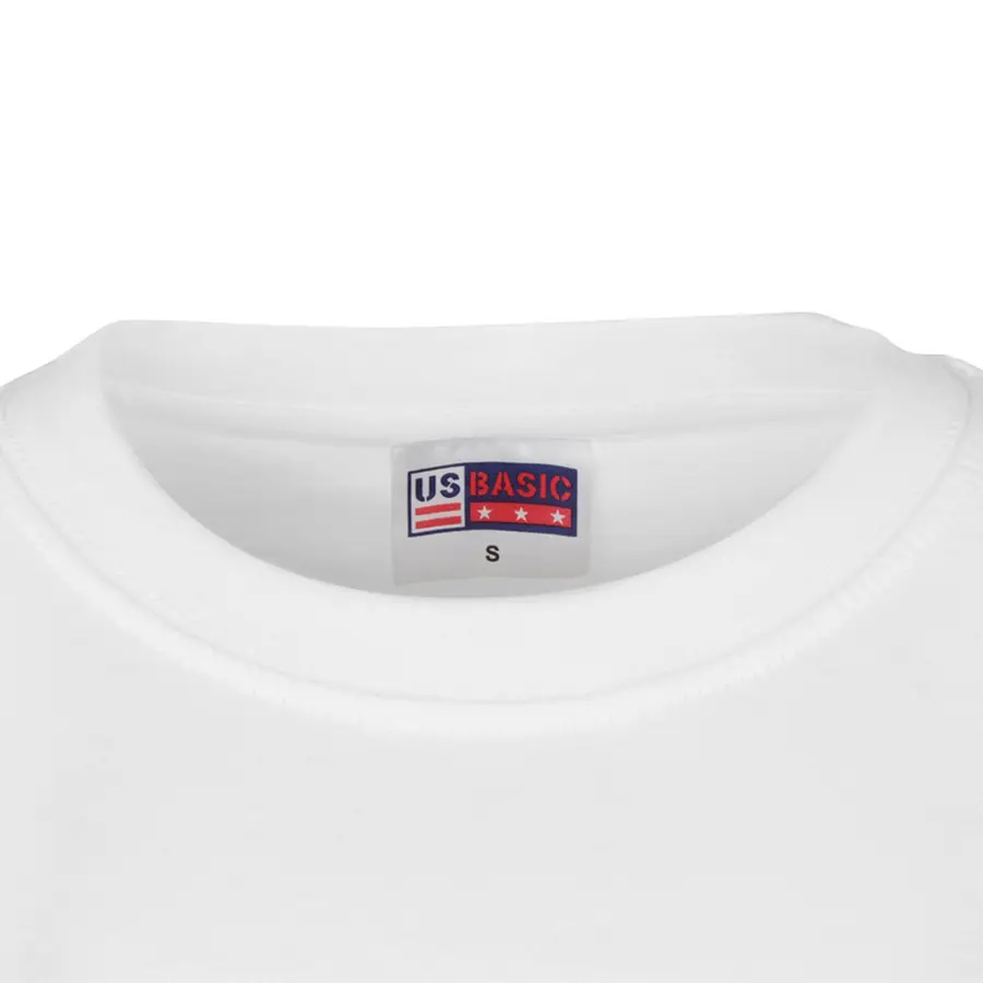 Футболка US BASIC Club, белая — фото 3