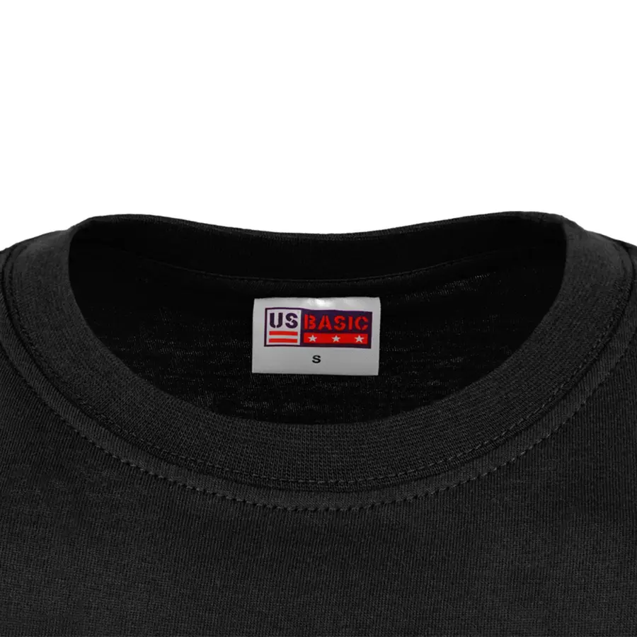 Футболка US BASIC Club, черная — фото 3