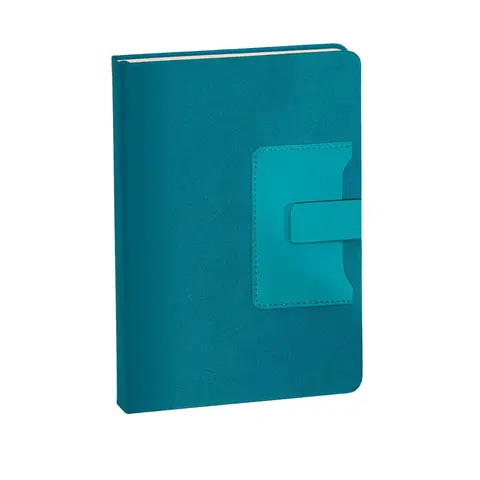 Ежедневник недатированный "Монти", формат А5, бирюзовый