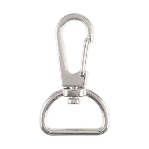 Карабин Latch 20 мм., серебристый
