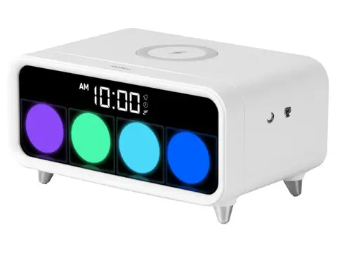 Часы с беспроводным зарядным устройством ROMBICA Timebox 1