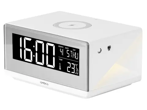 Часы с беспроводным зарядным устройством ROMBICA Timebox 2