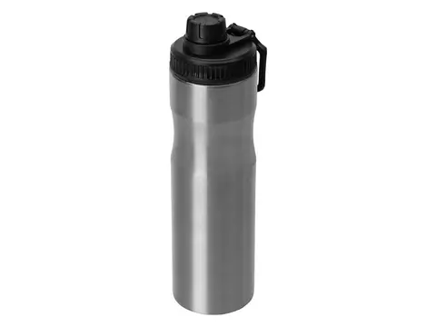 Бутылка для воды из стали Waterline Supply 850 мл, серебро